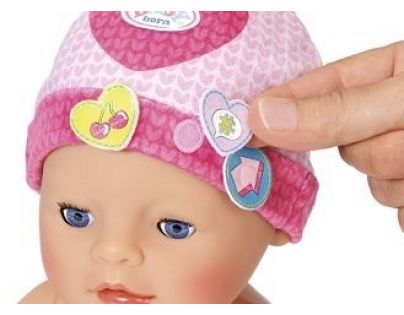 Zapf Creation Baby born Čepička s nalepovacími ozdobami