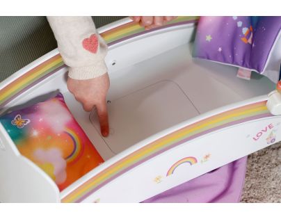 Baby Born Duhová postýlka - Poškozený obal