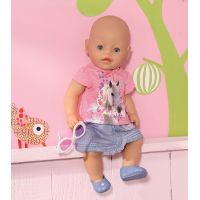 Baby Born Džínová kolekce - Růžové tričko 3