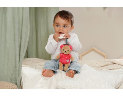 BABY born for babies Medvídek Teddy jahůdka 18 cm