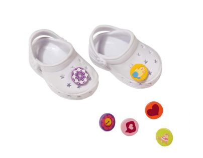 Baby Born Gumové sandálky - Bílá