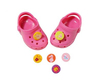 Baby Born Gumové sandálky - Růžová tmavá
