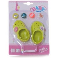Baby Born Gumové sandálky - Žlutozelená 2