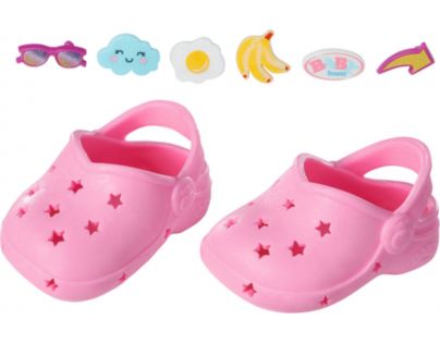 Baby Born Gumové sandálky růžové
