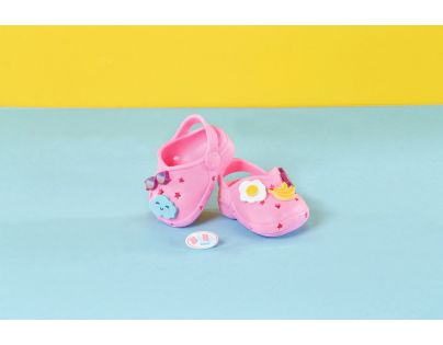 Baby Born Gumové sandálky růžové