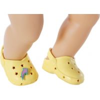 Baby Born Gumové sandálky žluté