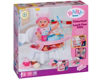 BABY born Jídelní židlička se zvuky - Poškozený obal