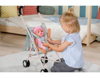 BABY born Kočárek hole se síťkou - džungle