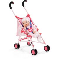 BABY born Kočárek hole se síťkou - růžový 2
