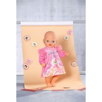 Baby Born Little Šatičky s kytičkami 36 cm růžové 2