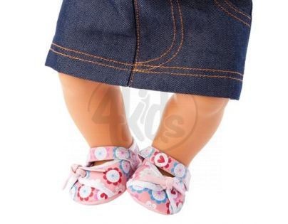Baby born Módní botičky - růžové s mašlí Baby born Módní botičky - růžové s mašlí