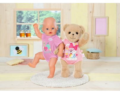 Baby Born Medvídek růžové oblečení - Poškozený obal