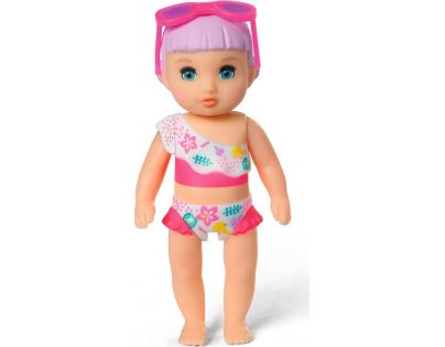 Baby Born Minis Sada s lehátkem, slunečníkem a panenkou
