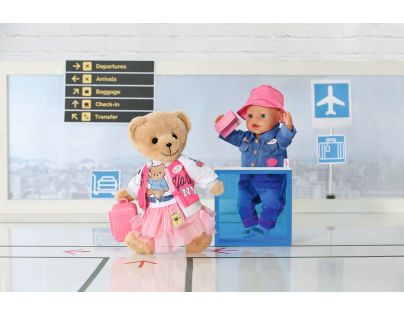 Baby Born Oblečení na cesty 43 cm pro panenky