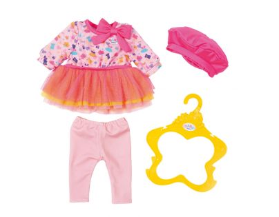 Baby Born Oblečení Šatičky s čepičkou Růžové