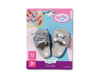 BABY born Pantofle se vzory 3 druhy 43 cm