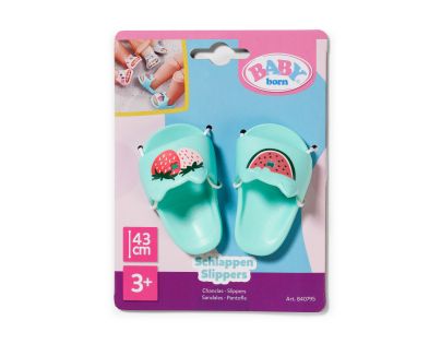 BABY born Pantofle se vzory 3 druhy 43 cm