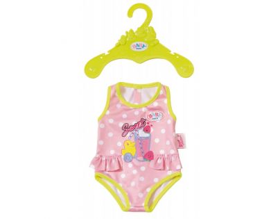 Zapf Creation Baby Born Plavky jednodílné Puntíkaté s ptáčkem