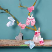 Baby Born Ponožky 2 páry - Růžové, střevíčky 3