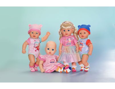 Baby Born Ponožky se vzory (2 páry) 2 druhy 43 cm