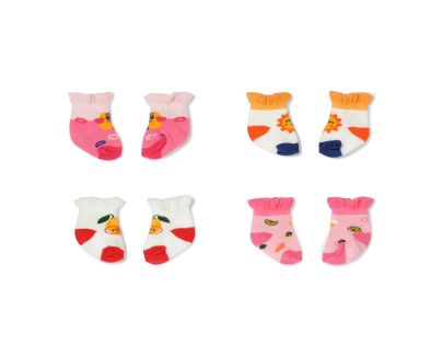 Baby Born Ponožky se vzory (2 páry) 2 druhy 43 cm