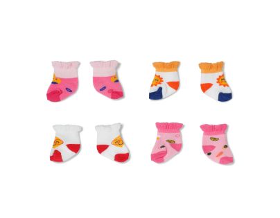 Baby Born Ponožky se vzory (2 páry) 2 druhy 43 cm