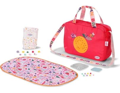 BABY born Přebalovací taška s nacvakávacími ozdobami - Poškozený obal
