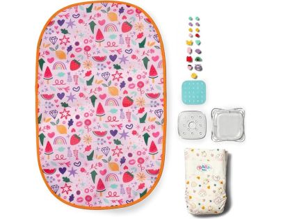 BABY born Přebalovací taška s nacvakávacími ozdobami - Poškozený obal