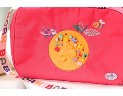 BABY born Přebalovací taška s nacvakávacími ozdobami - Poškozený obal