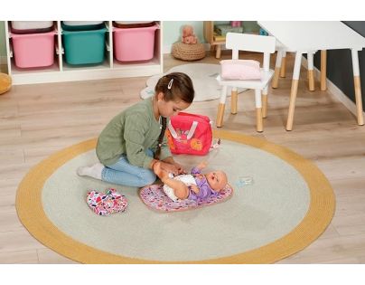 BABY born Přebalovací taška s nacvakávacími ozdobami - Poškozený obal