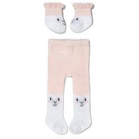 BABY born Punčocháče a ponožky ovečka 43 cm růžové