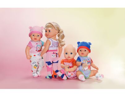 BABY born Punčocháče a ponožky se vzory 2 druhy 43 cm