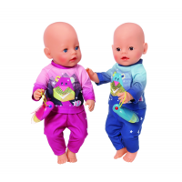 Baby Born Pyžamo s baterkou Růžové 3