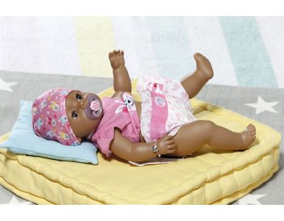 Baby Born s kouzelným dudlíkem černoška 43 cm - Poškozený obal