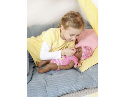 Baby Born s kouzelným dudlíkem černoška 43 cm