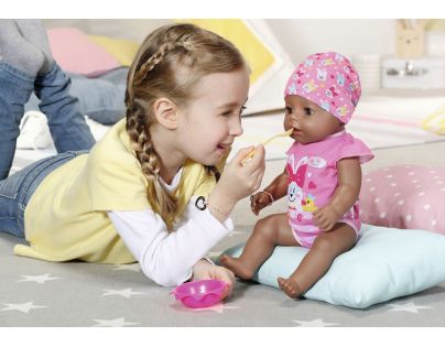 Baby Born s kouzelným dudlíkem černoška 43 cm