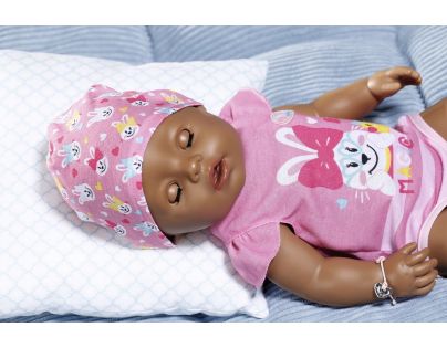 Baby Born s kouzelným dudlíkem černoška 43 cm