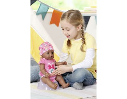 Baby Born s kouzelným dudlíkem černoška 43 cm