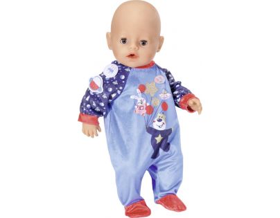 Baby Born Sametový overal Narozeninová edice 43 cm Modrý