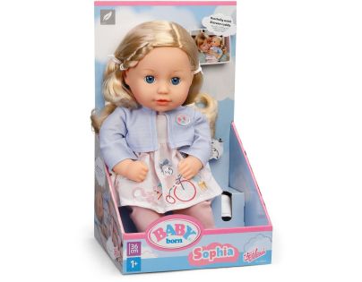 BABY born Sophia růžová, 36 cm