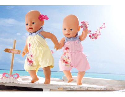 Baby Born Souprava plážového oblečení - Žlutá