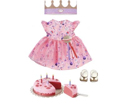 Baby Born Souprava s dortem Deluxe Narozeninová edice 43 cm