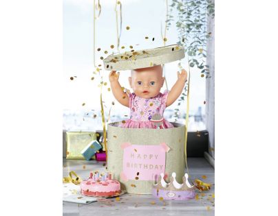 Baby Born Souprava s dortem Deluxe Narozeninová edice 43 cm