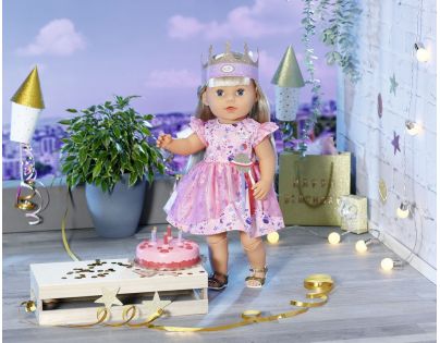 Baby Born Souprava s dortem Deluxe Narozeninová edice 43 cm