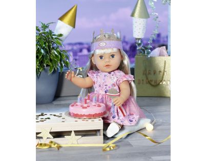 Baby Born Souprava s dortem Deluxe Narozeninová edice 43 cm