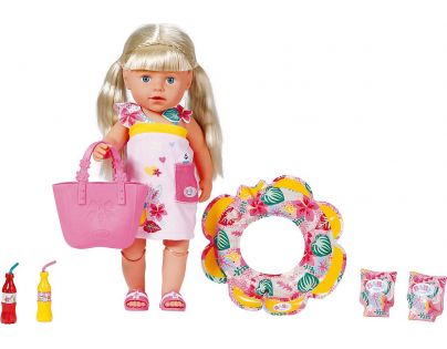 Zapf Creation Baby born Souprava s plážovým stanem