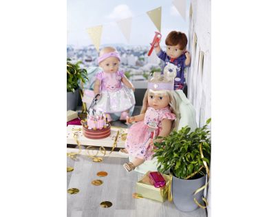 Baby Born Souprava se šatičkami Deluxe Narozeninová edice 43 cm