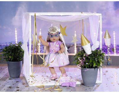 Baby Born Souprava se šatičkami Deluxe Narozeninová edice 43 cm