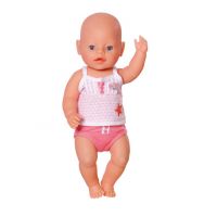 Baby Born Spodní prádlo - Tílko růžové 2