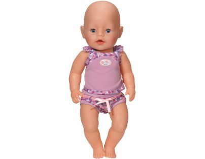 Baby Born Spodní prádlo na ramínku - Fialová